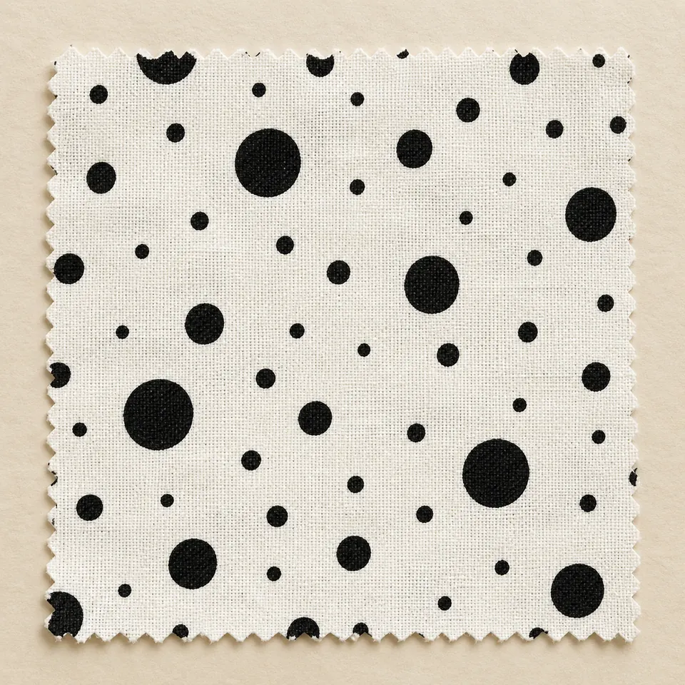 Scatter Dot Stoffmuster