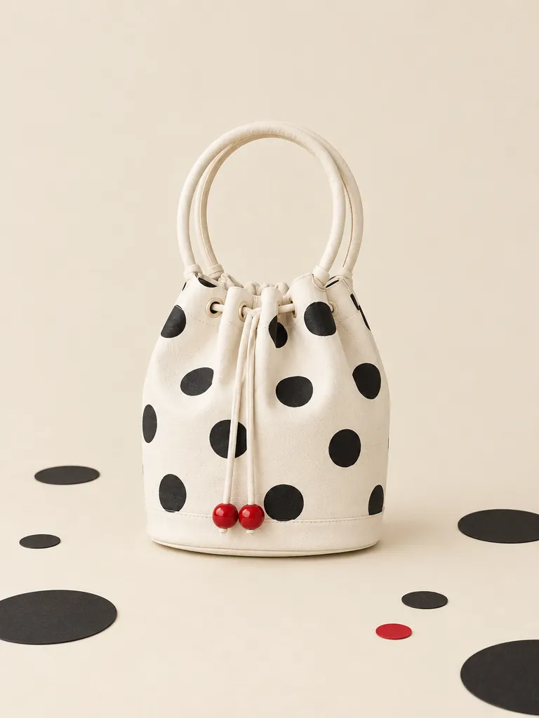 Coin Dot Bucket Mini, on its own