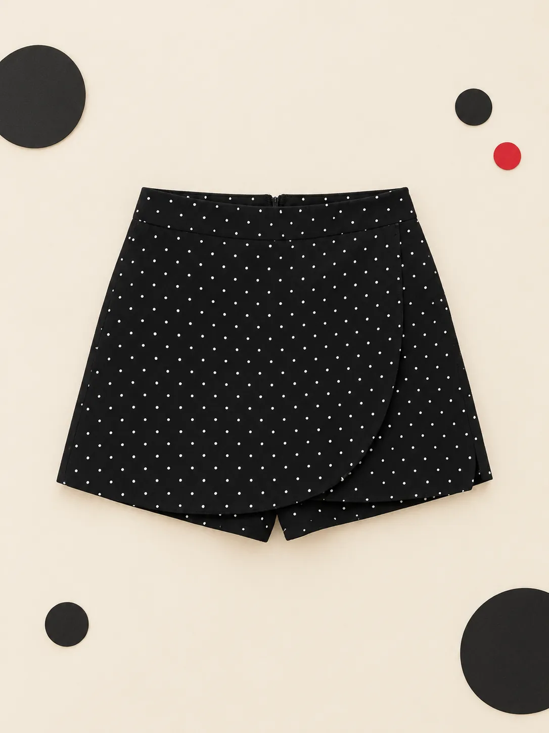Curved Panel Skort, on its own