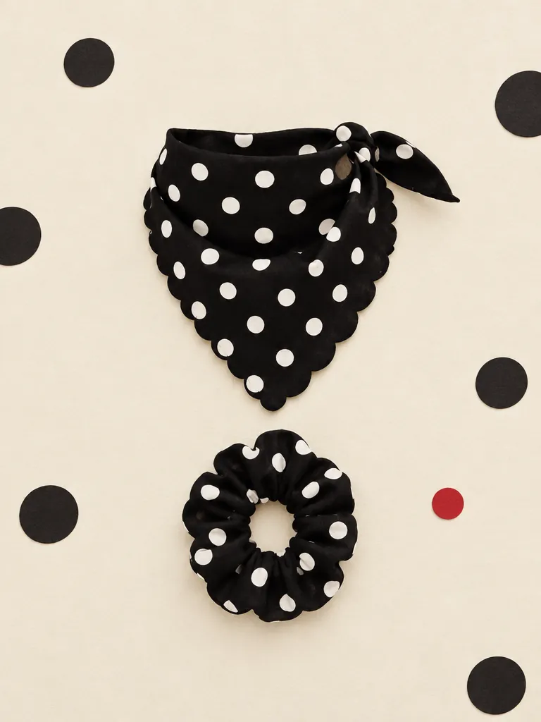 Scrunchie & Bandana Set, on its own